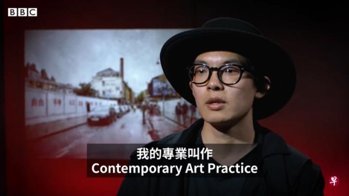 伦敦社会主义壁画创作者:壁画旨在测试西方民主自由