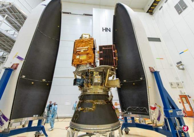 升空前出现异常 台湾首枚自制气象卫星取消发射