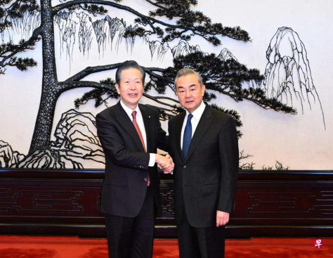 王毅会见日本公明党党魁:理性看待中国发展 树立积极对华认知