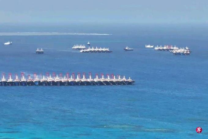 中国军方指美国濒海战斗舰非法闯入仁爱礁邻近海域