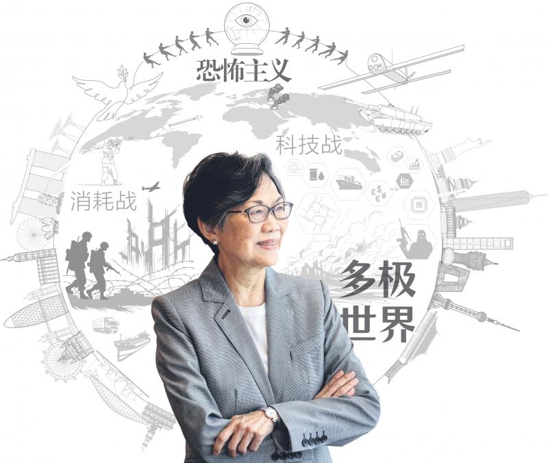 陈庆珠:我经常被问到这个问题,我们该怎么办?那你就分析每一个情况,根据每个情况问:新加坡的利益是什么?我们该怎么处理、怎么回应?我们的国家利益,这是唯一的恒定。(插图/陈聪明)