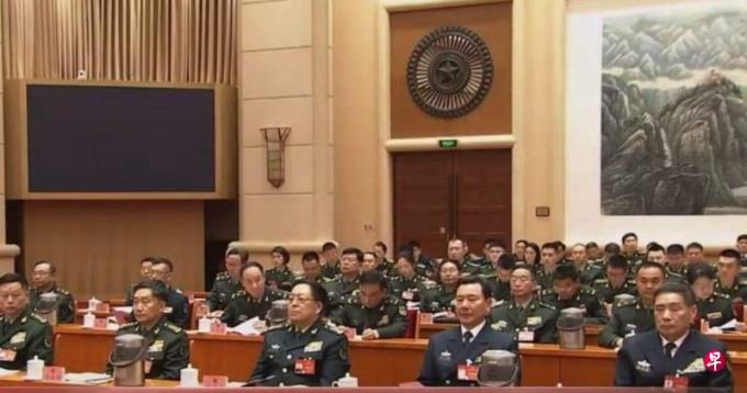 火箭军原政委徐忠波亮相解放军代表团成立会