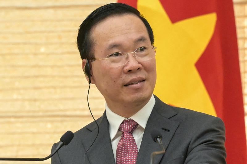 上任才一年多的越南原任国家主席武文赏今年3月辞职下台,成为历来任期最短的国家主席。(路透社)