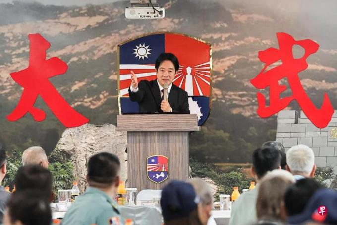 赖清德:“中国要并吞台湾” 其实不为领土完整