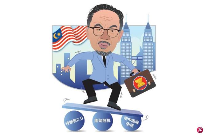 马国特稿:马国明年任主席国 安华烈火雄心不息 率亚细安再拼政绩