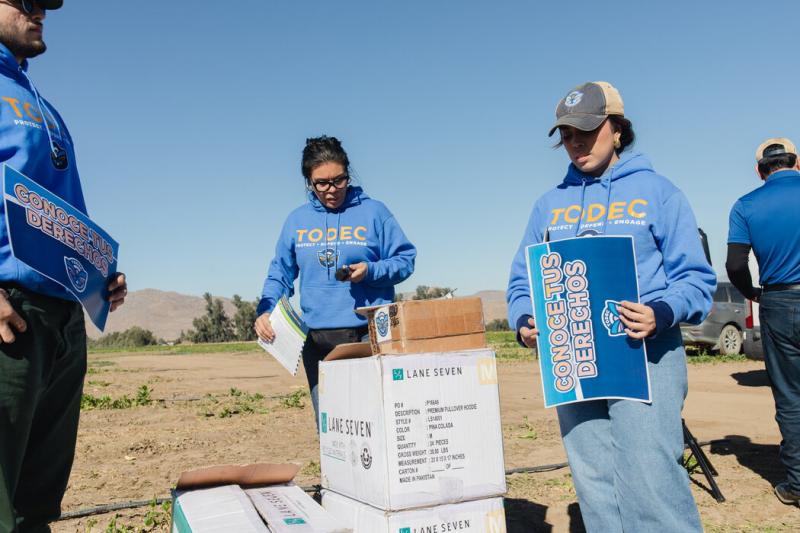 TODEC��������ִ������¬˹�����и�˹�����д��۾��ߣ�˵�������ǲ����������־壬������ϣ����������һ��׼������������Ϊ�ϼ��ݵ�����ũ�������ṩ���顣