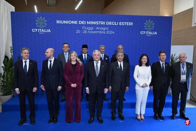 G7重申对乌克兰的支持 谴责俄罗斯使局势升级