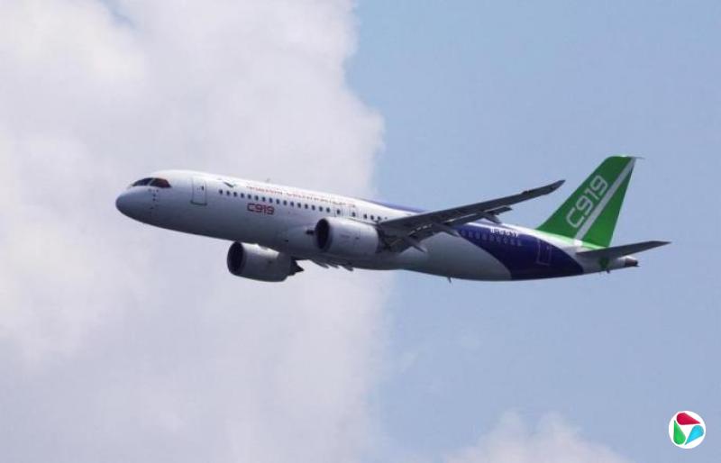 欧盟航空安全局:中国国产C919飞机需三至六年获认证