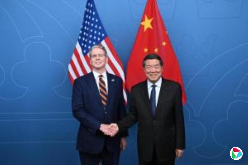 中国商务部:何立峰与贝森特下周将在西班牙谈判