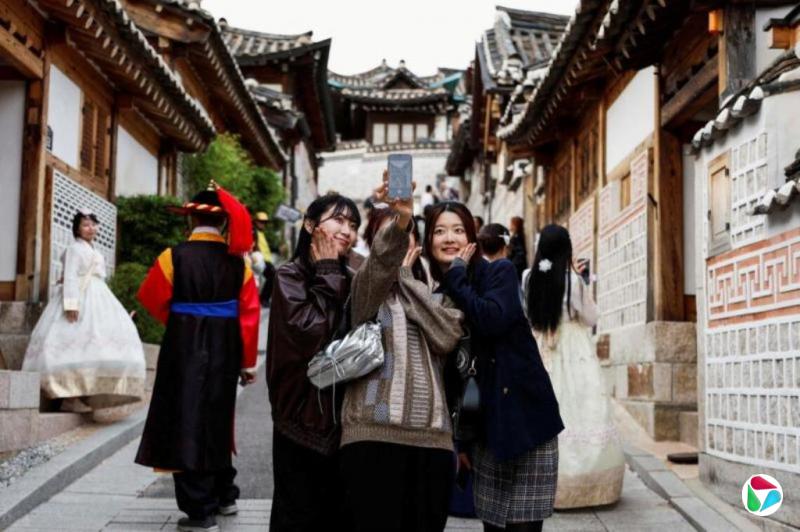 韩国为中国旅游团试行免签入境