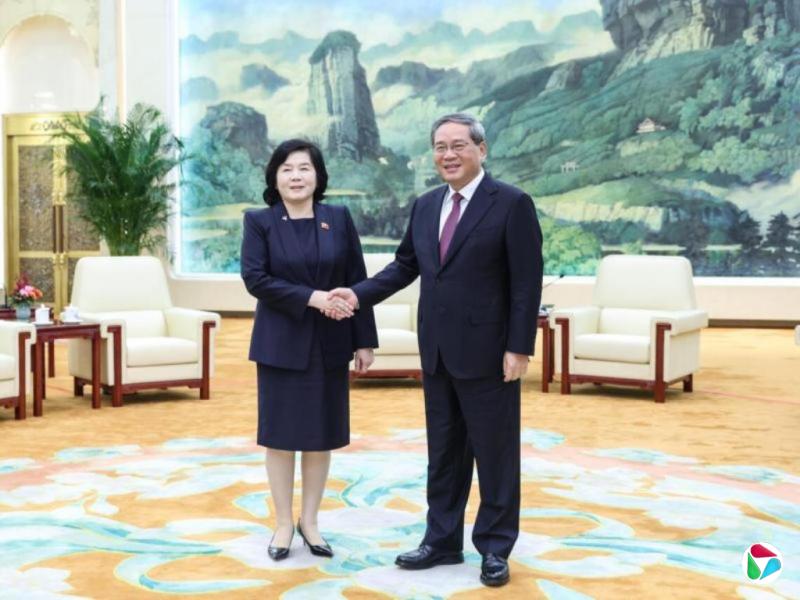 李强会见朝鲜外长:愿加强战略沟通深化协作