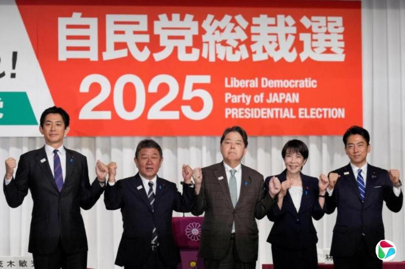 自民党总裁选战周六见分晓 日本新首相料在三黑马中决出