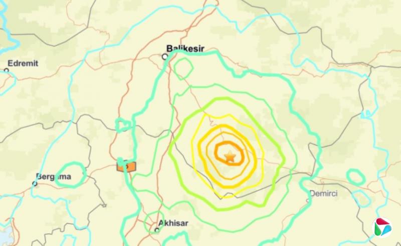 土耳其西北部6.1级地震 至少26人受伤