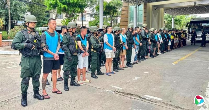 柬埔寨捣毁电诈窝点 数十名台湾日本嫌犯落网