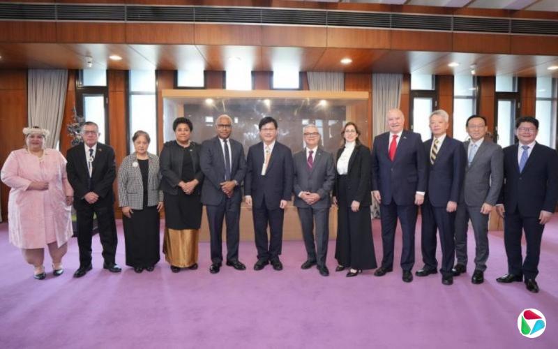 中斐建交50周年之际 北京强烈不满斐济外交官访台