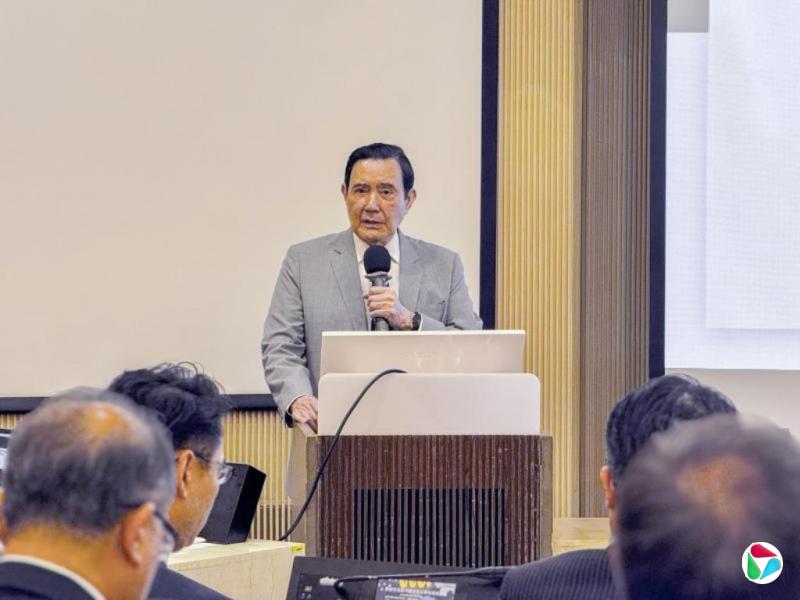 马英九批高市躁进言行:两岸问题不能假手外国介入