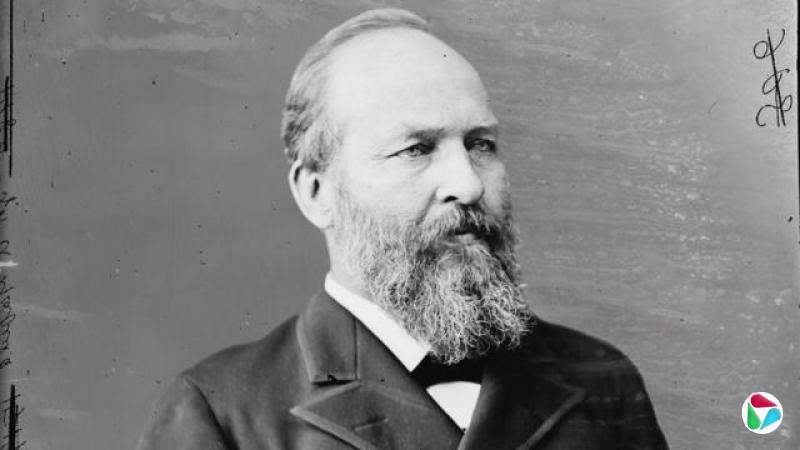 美国第20任总统詹姆斯·加菲尔德(James Garfield)(1881年)