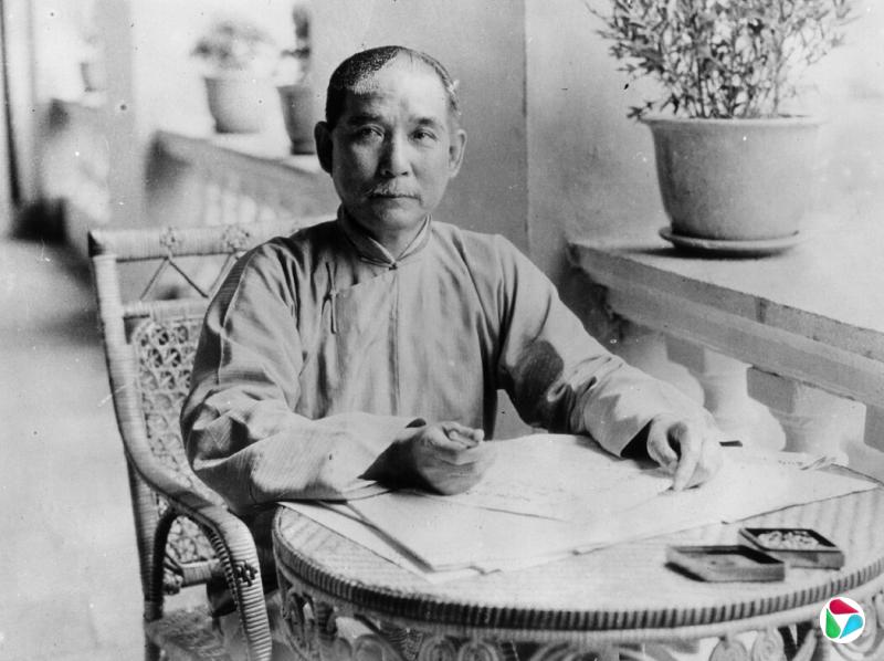 1923年的孙中山。