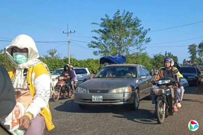 泰军方:已有3万5000平民从泰柬边境撤离