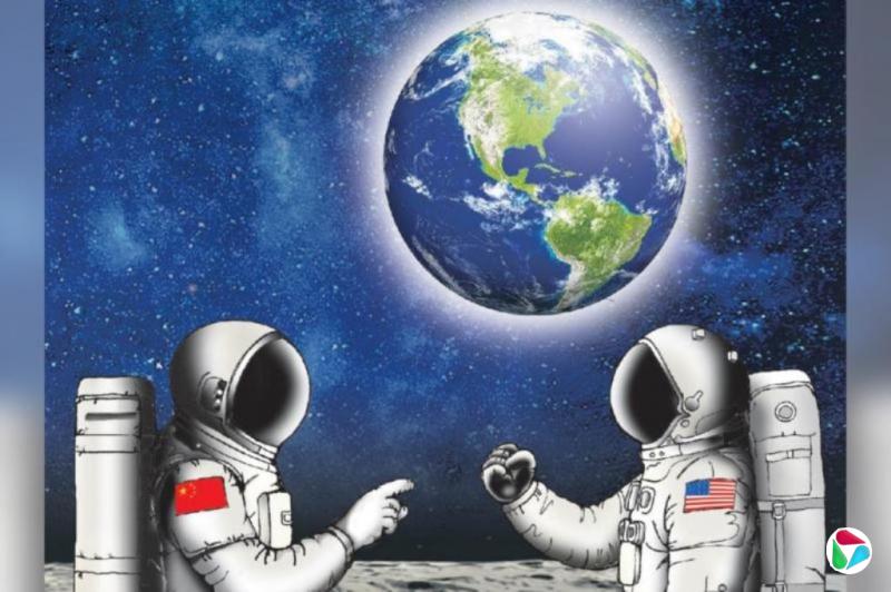 中国特稿:太空博弈竞“奔月” 中美争霸白热化