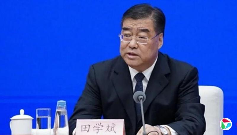 2026年“首虎” 中国水利部原副部长田学斌被查