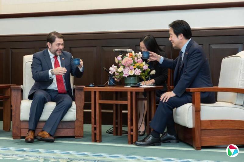 赖清德见美参议员 吁国际社会拒绝北京设红线