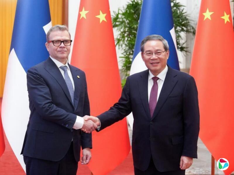 李强:中芬应当携手维护开放合作的国际经贸秩序