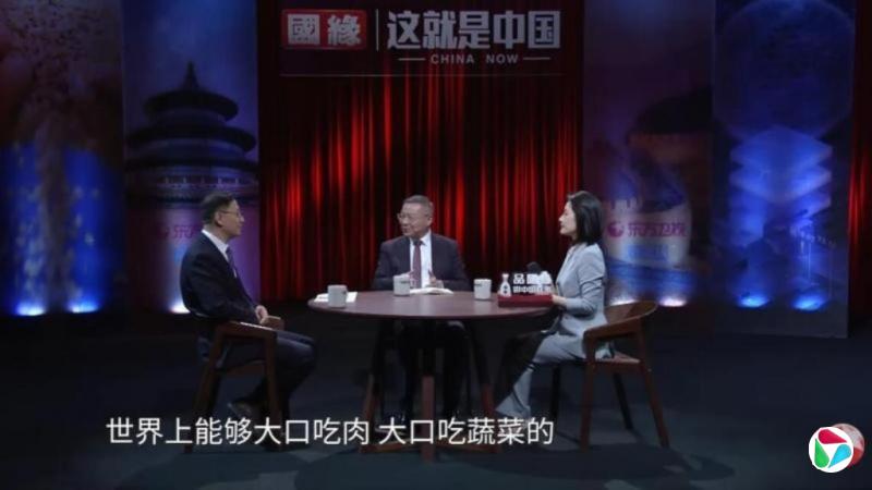 张维为:世界上能大口吃肉吃蔬菜的只有中国