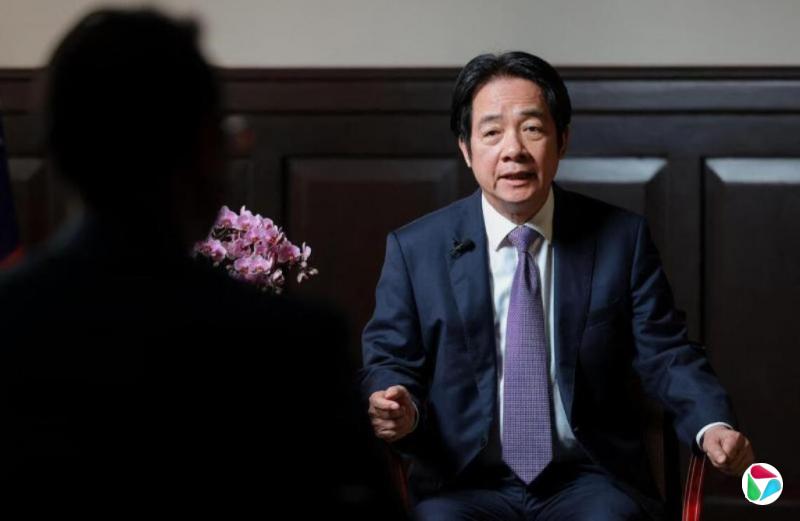 赖清德受法媒专访 中国驻法使馆表态反对为赖提供平台