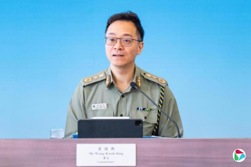 惩教署长:香港法律不存在保外就医 黎智英在狱中获适当照顾