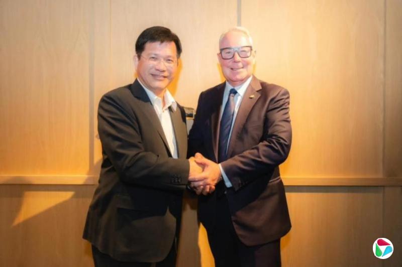 台外长出访图瓦卢 回程过境澳洲悉尼