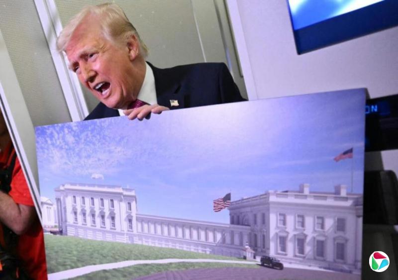 白宫新宴会厅地下将建大型建筑群 配有防弹防无人机设施