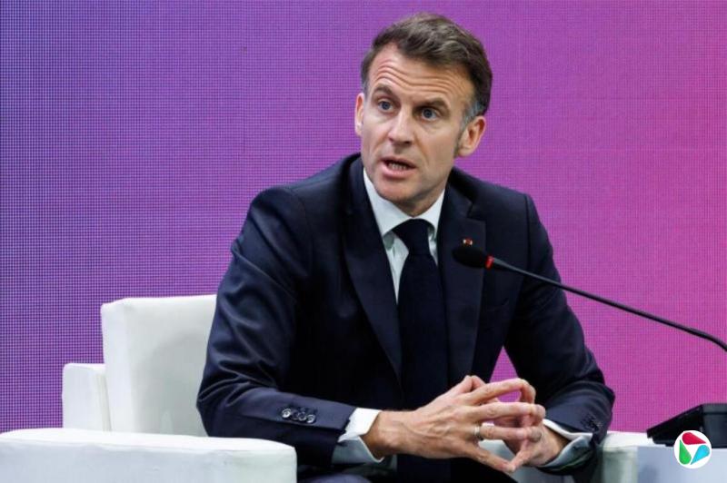 马克龙批评特朗普 吁中等国家团结制衡美国