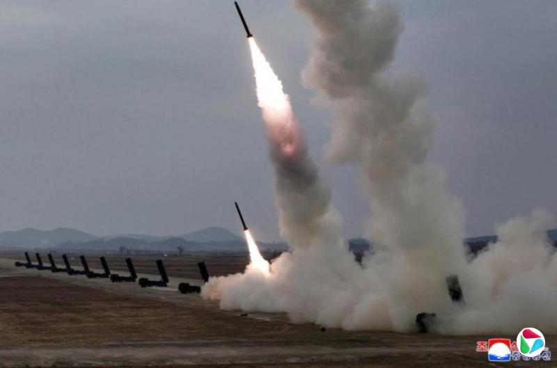 朝鲜试验集束弹导弹 可让10个足球场化为焦土