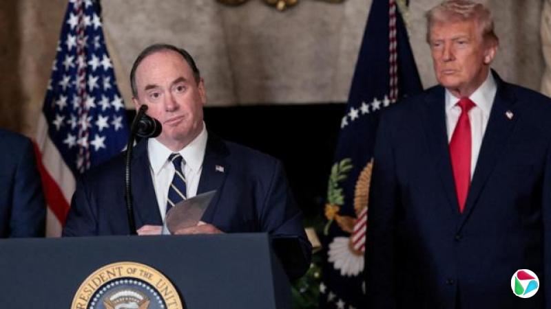 ������������Լ���� ������John Phelan���ڷ�����������̲�ĺ���ׯ԰��MaraLago��������������ǰ������ͳ�����������Ƴ��������ƽ𽢶ӡ��ƻ�������2025��12��22��