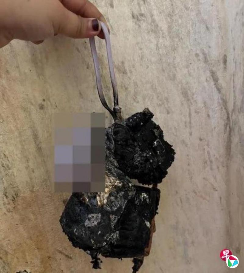 置地毯上充电的充电宝爆炸 马国女子烧伤