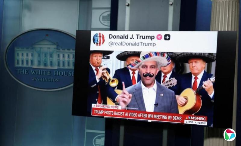 特朗普用深伪技术美化自己贬低竞争对手