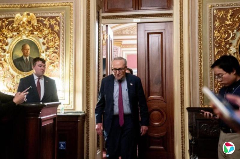 美国参议院民主党领袖舒默表明反对拨款协议