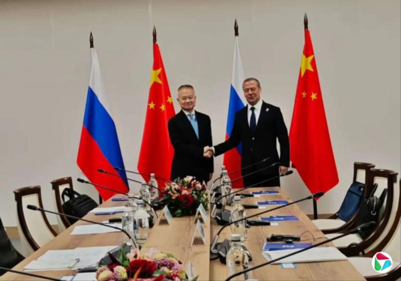 会晤梅德韦杰夫 刘海星履新中联部后首次外访