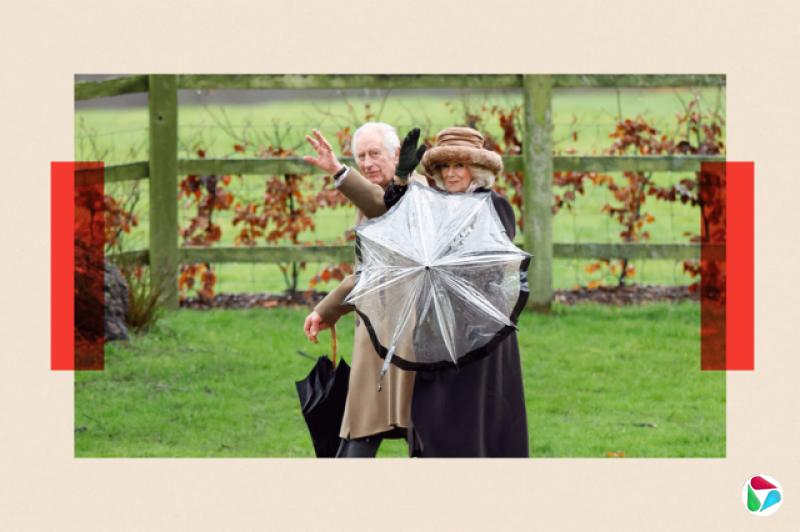 查尔斯国王与王妃