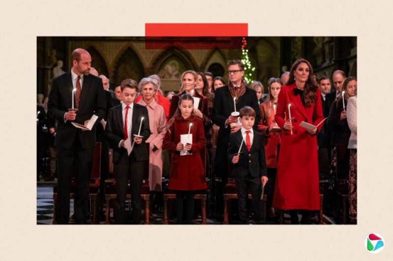 威廉王子与王妃与子女