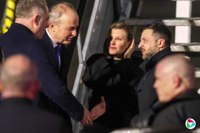 泽连斯基飞都柏林航线现五架无人机