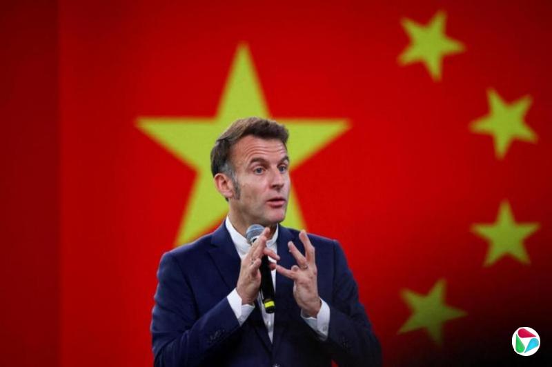 马克龙:中欧贸易失衡 欧盟或被迫对华加征关税