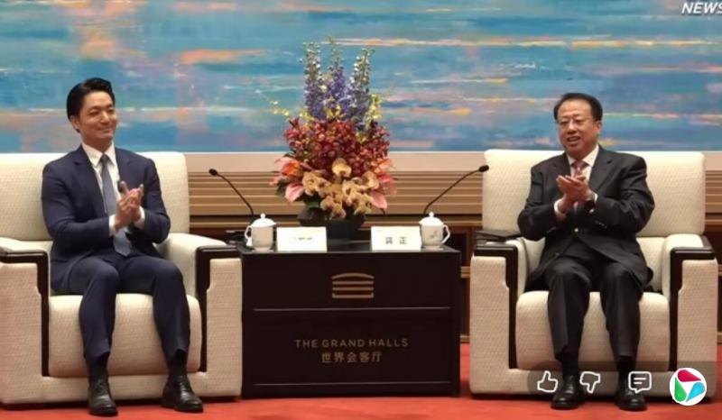 龚正:蒋万安是上海人民老朋友