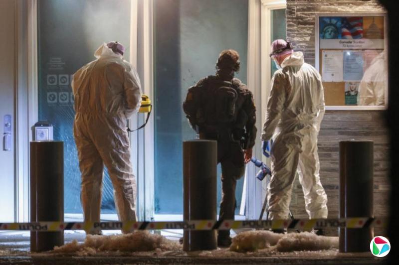 美国驻挪威大使馆爆炸案 警方正追查肇事者