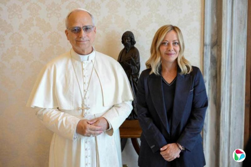 梅洛尼罕见谴责特朗普批评教宗“不可接受”